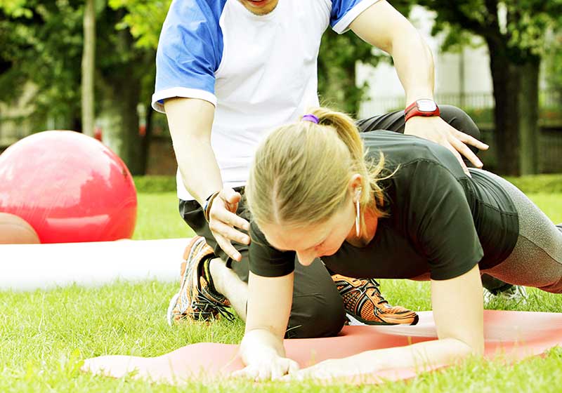 Personal Training im Park Basel